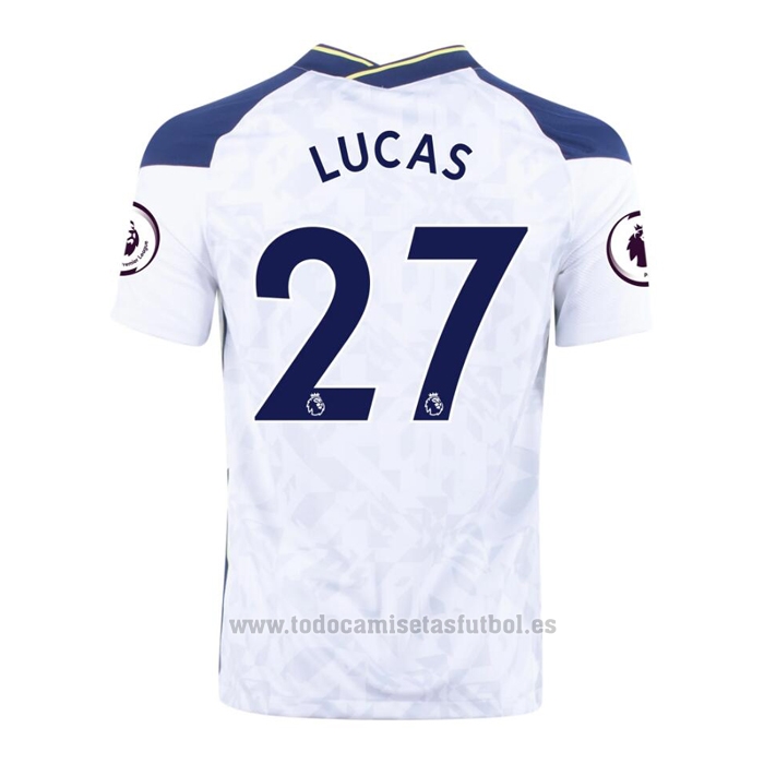 Camiseta Tottenham Hotspur Jugador Lucas 1ª 2020-2021